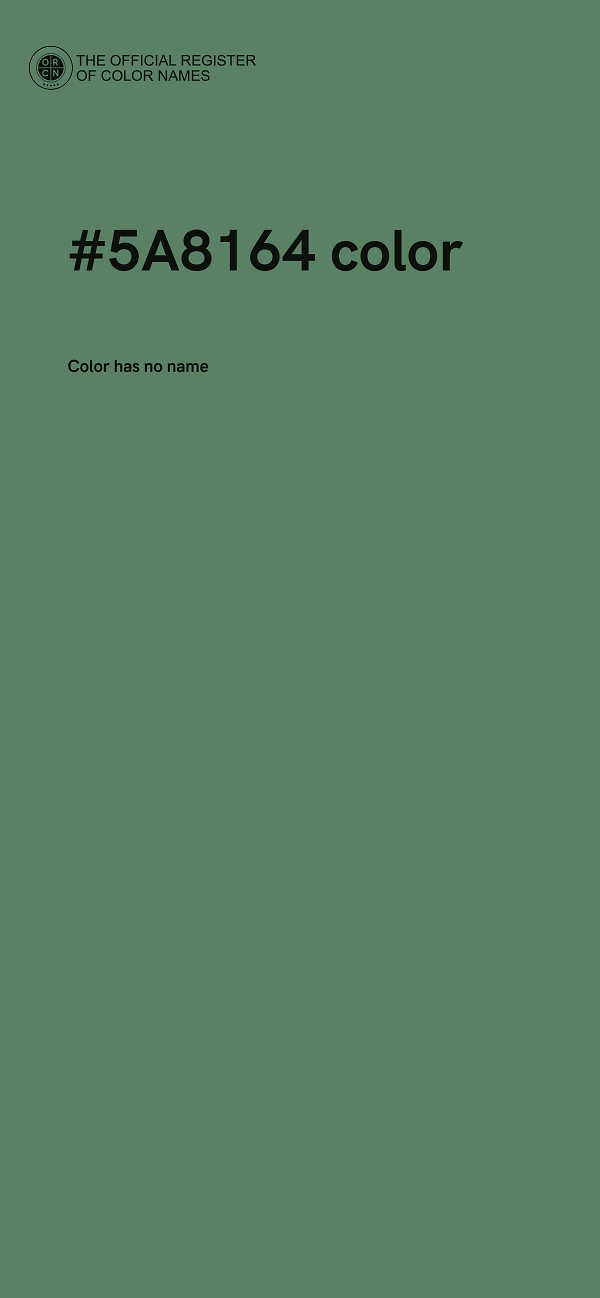 #5A8164 color image