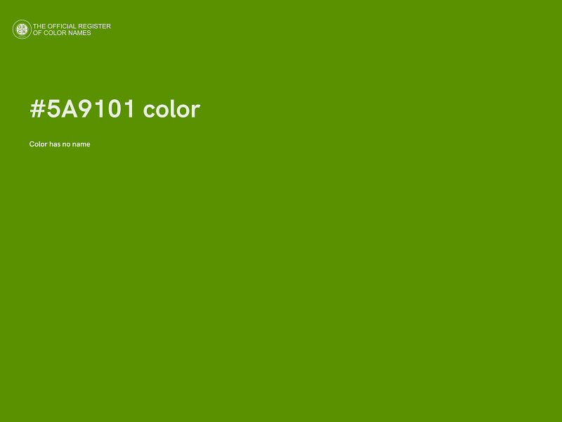#5A9101 color image