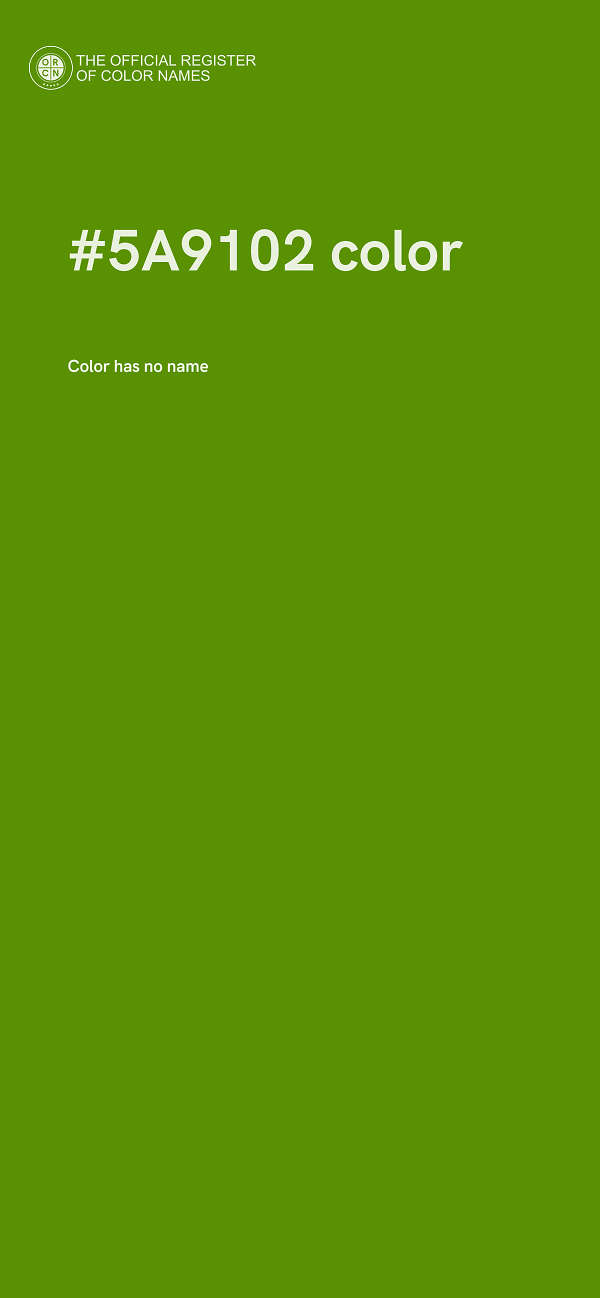 #5A9102 color image