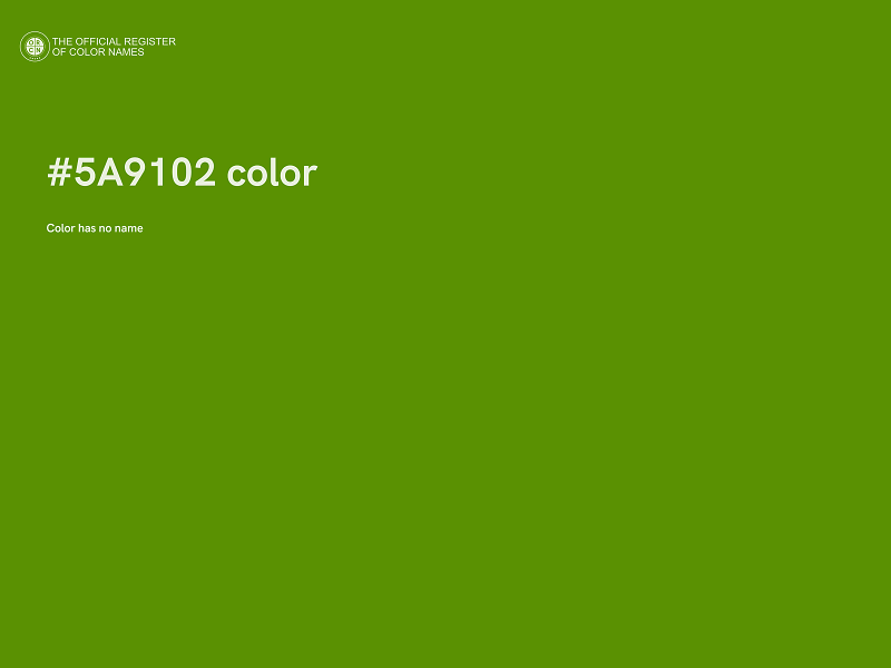 #5A9102 color image