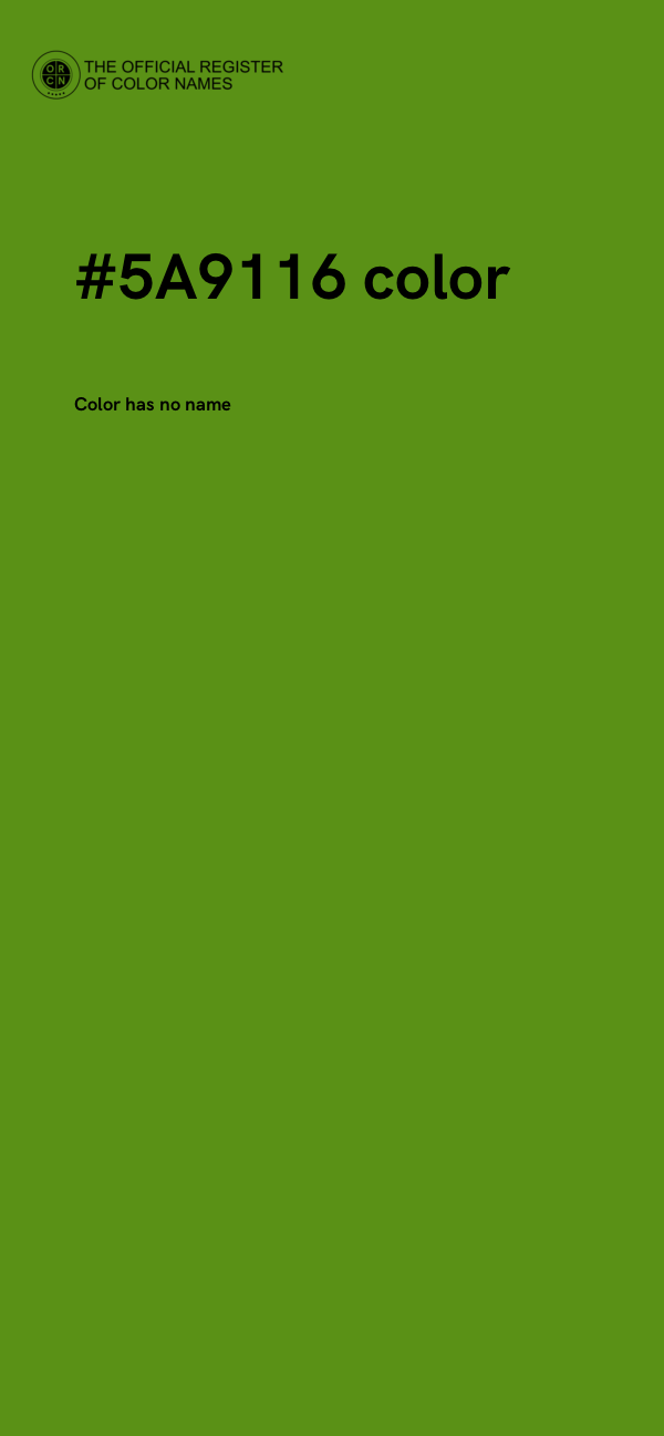 #5A9116 color image