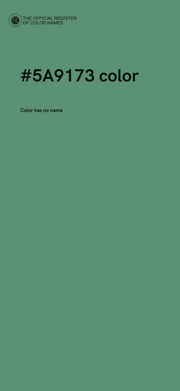 #5A9173 color image