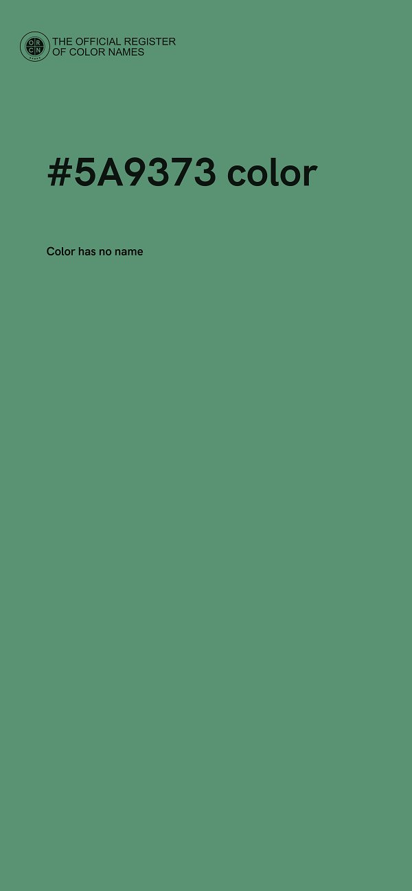 #5A9373 color image