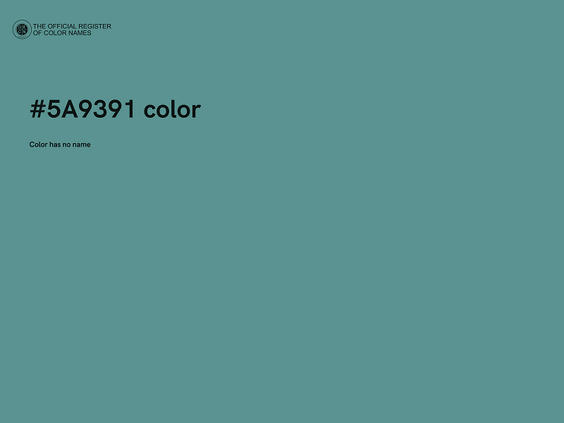 #5A9391 color image