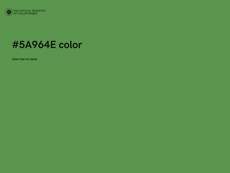 #5A964E color image