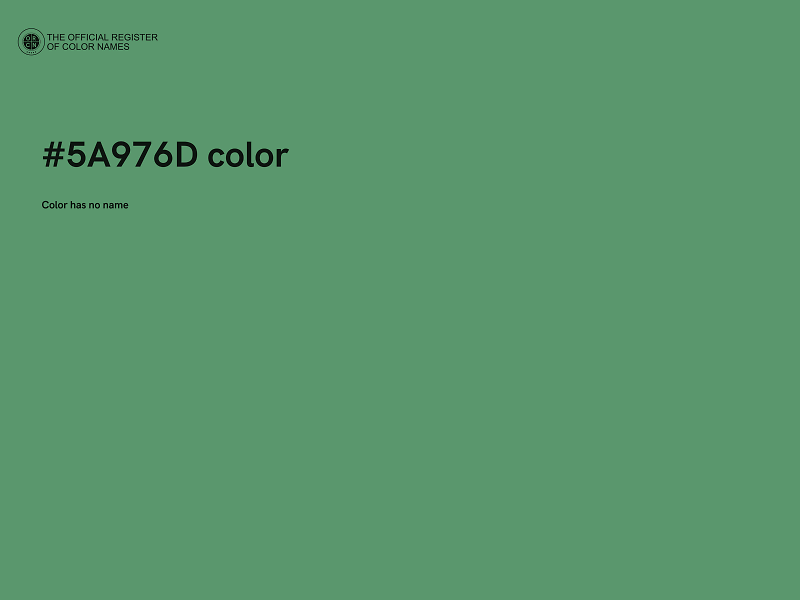 #5A976D color image