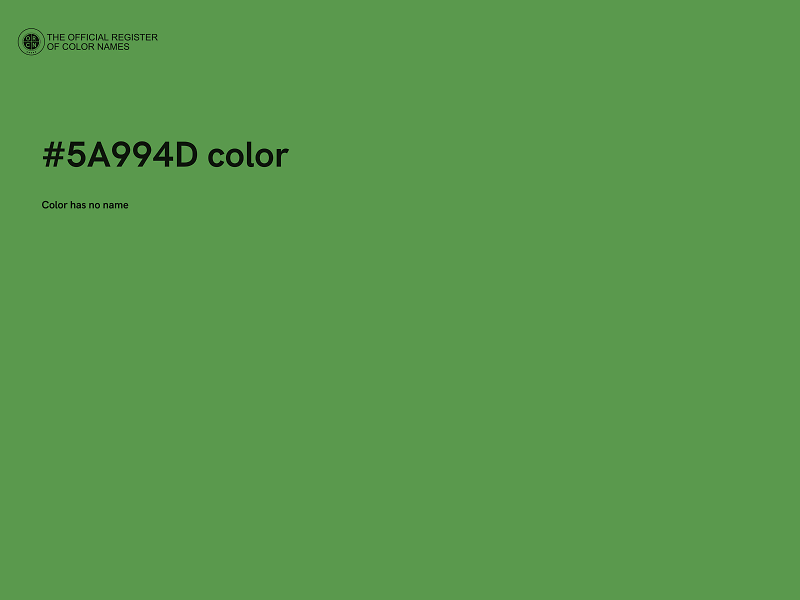 #5A994D color image