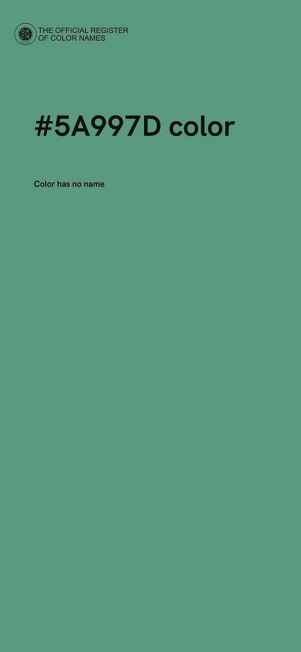 #5A997D color image