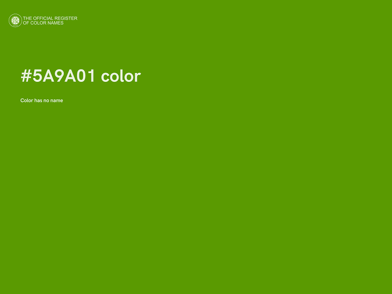 #5A9A01 color image