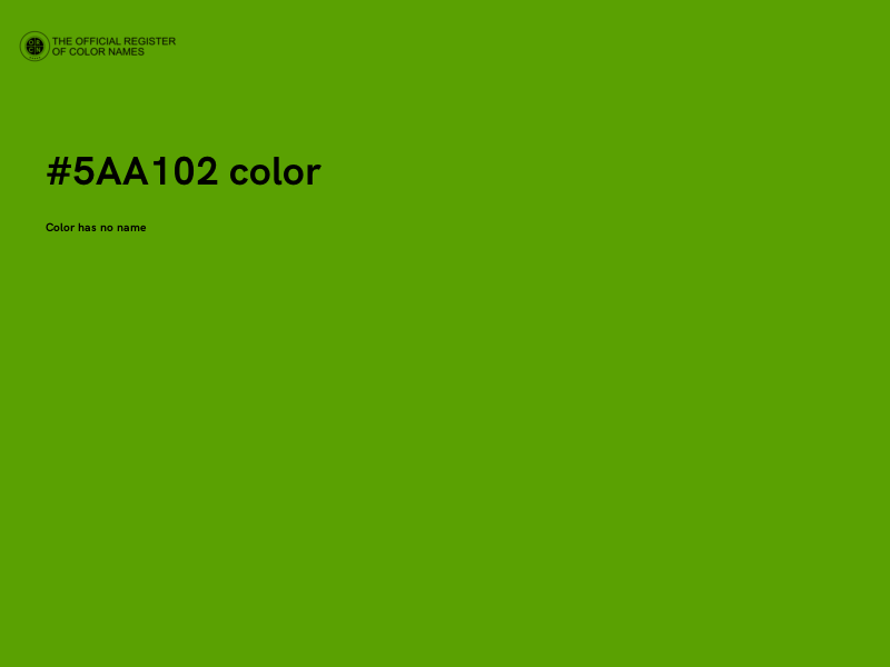 #5AA102 color image
