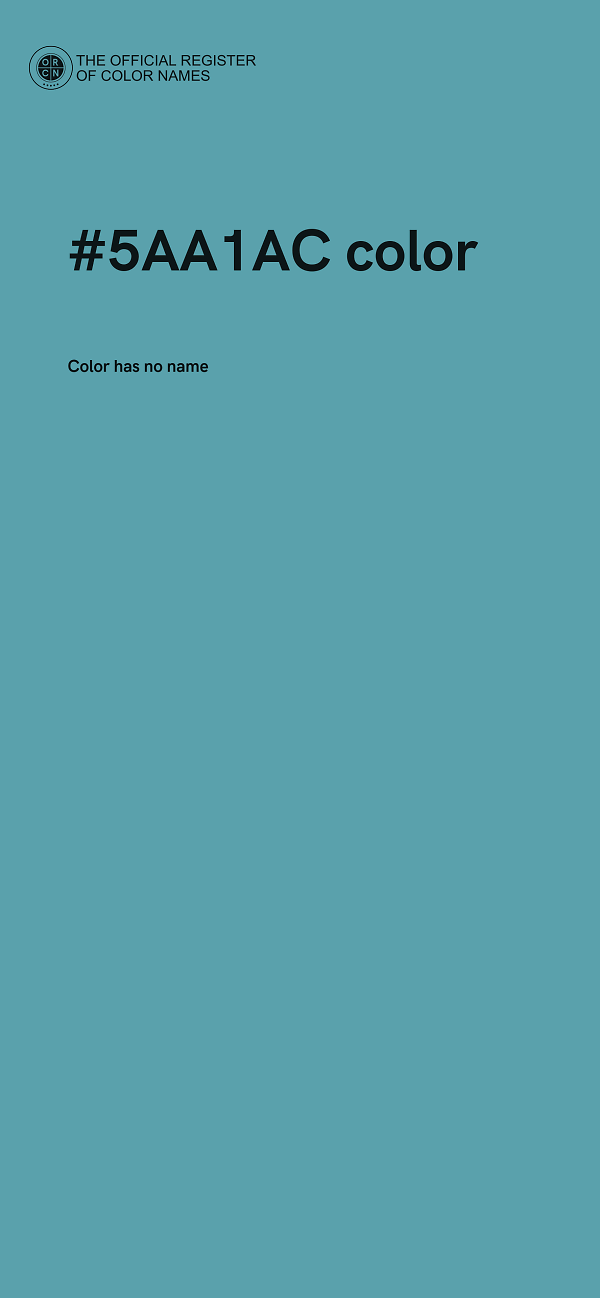 #5AA1AC color image
