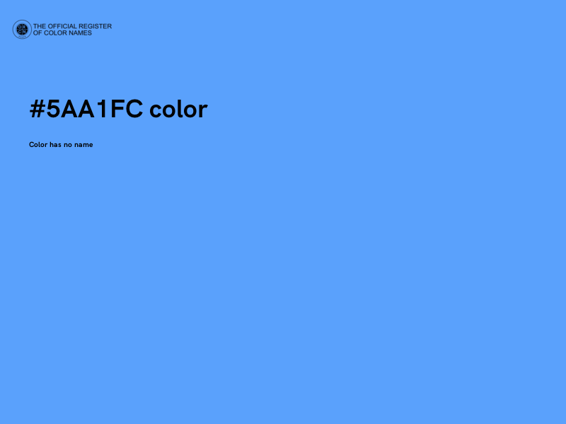 #5AA1FC color image