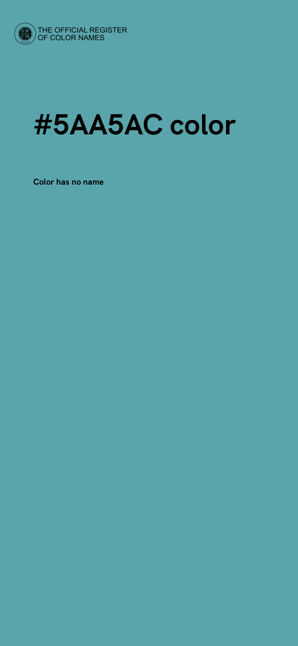 #5AA5AC color image
