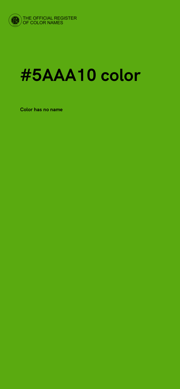#5AAA10 color image