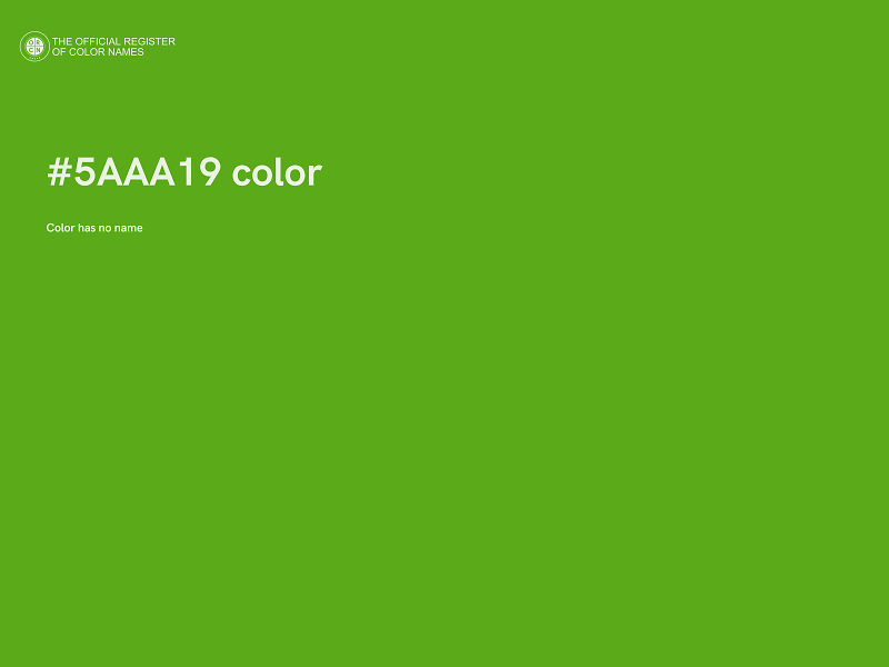 #5AAA19 color image