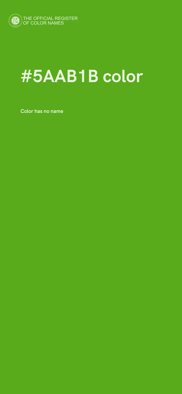 #5AAB1B color image