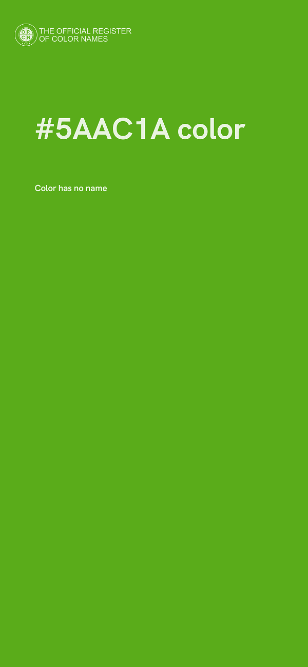 #5AAC1A color image