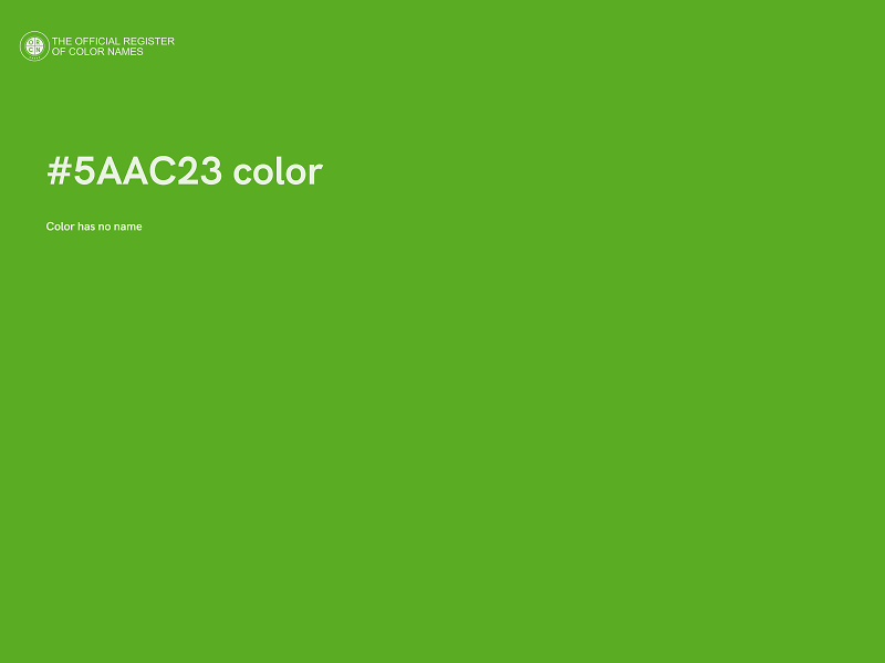 #5AAC23 color image