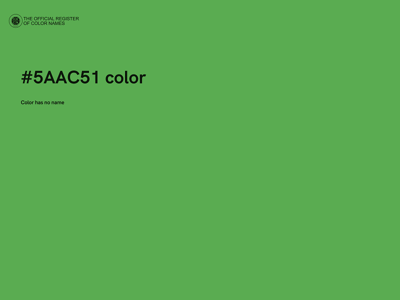 #5AAC51 color image