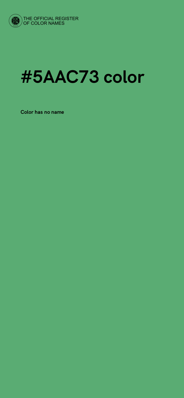 #5AAC73 color image