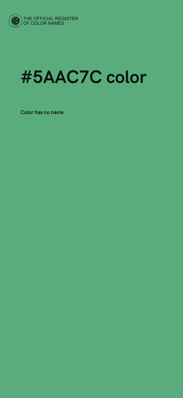 #5AAC7C color image