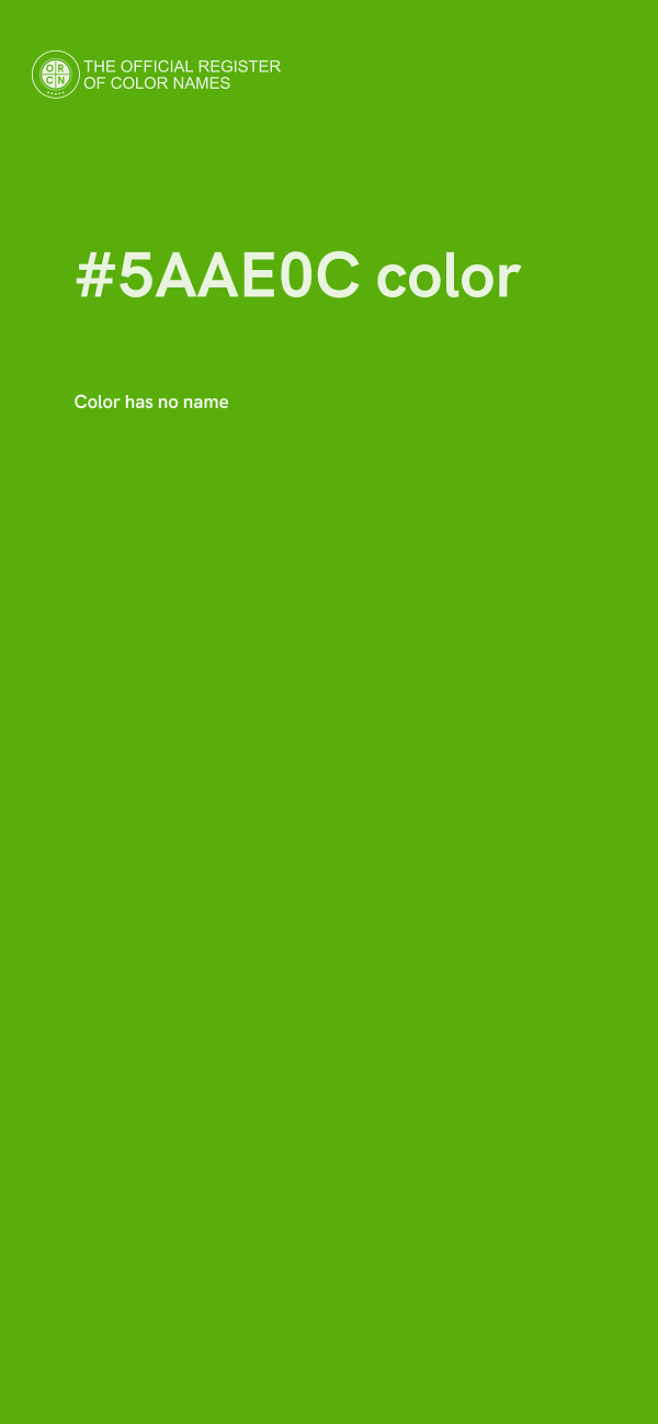 #5AAE0C color image
