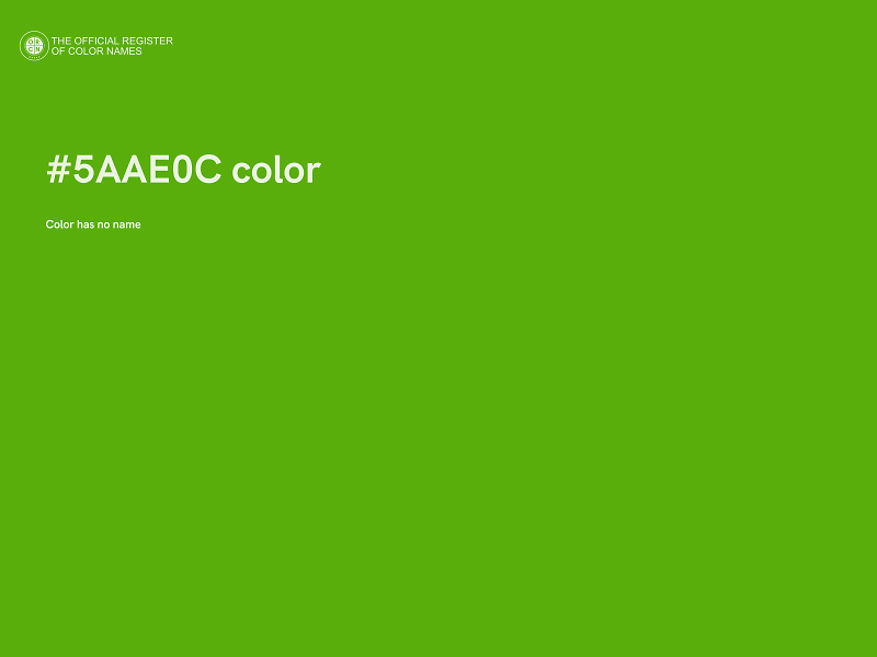 #5AAE0C color image