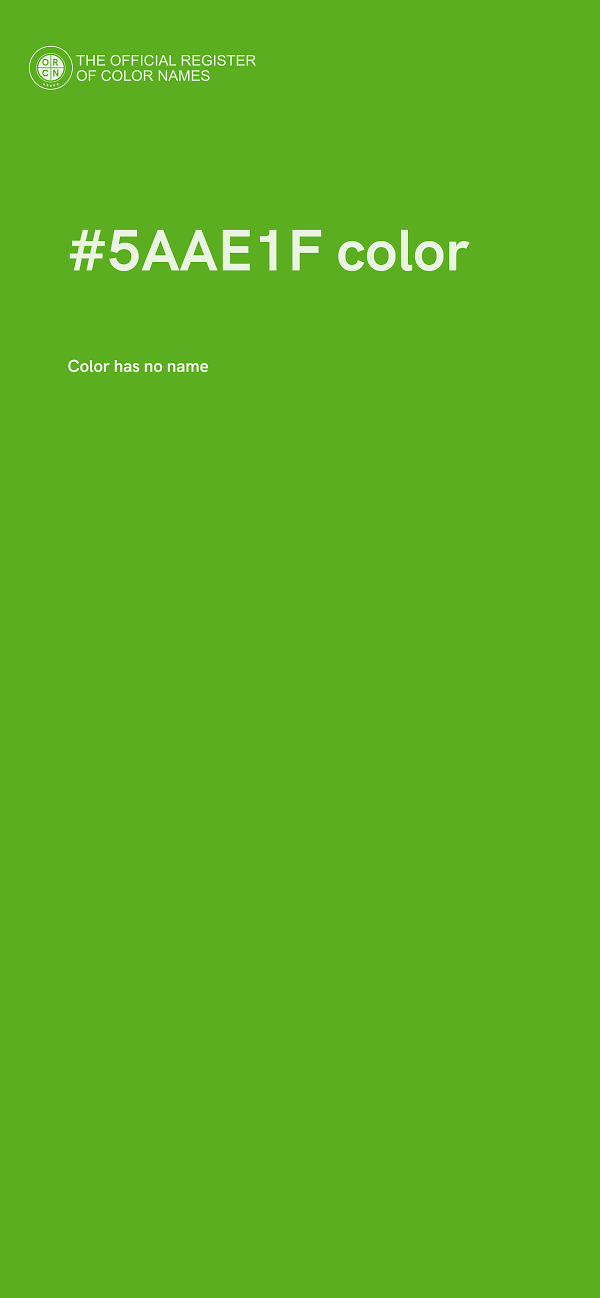 #5AAE1F color image