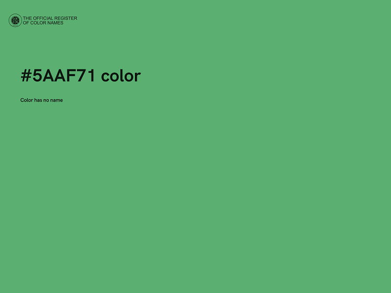 #5AAF71 color image