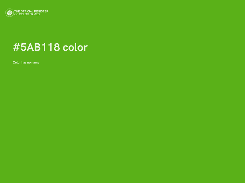 #5AB118 color image