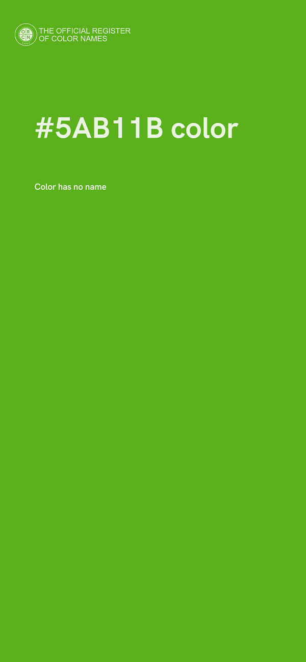 #5AB11B color image