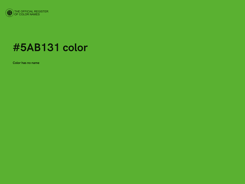 #5AB131 color image