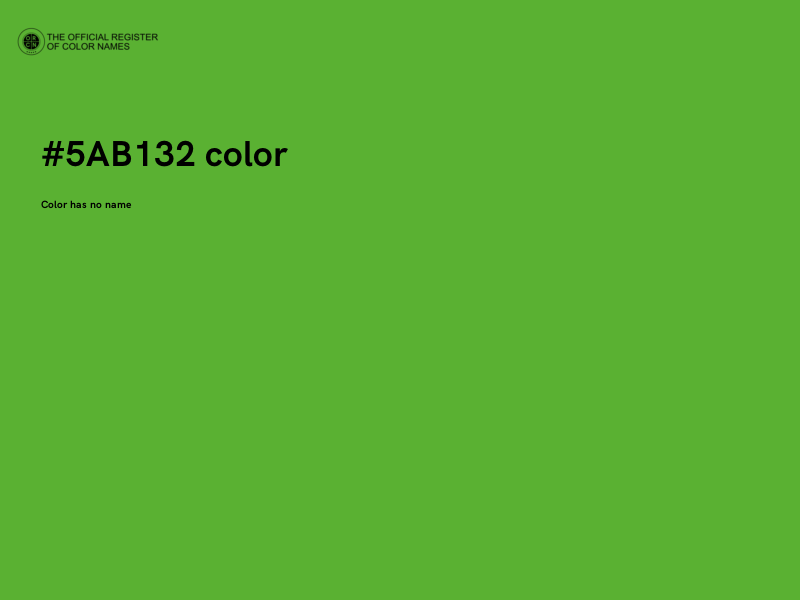 #5AB132 color image