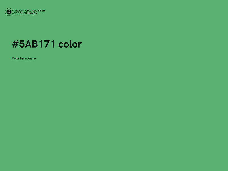 #5AB171 color image