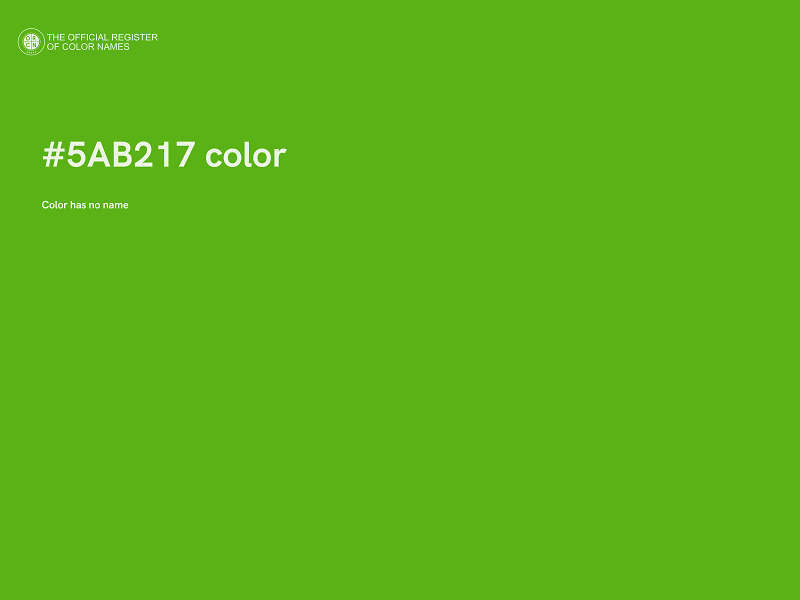 #5AB217 color image