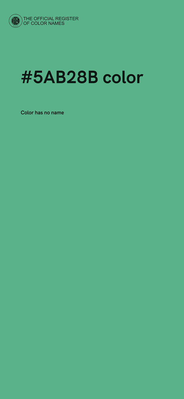 #5AB28B color image
