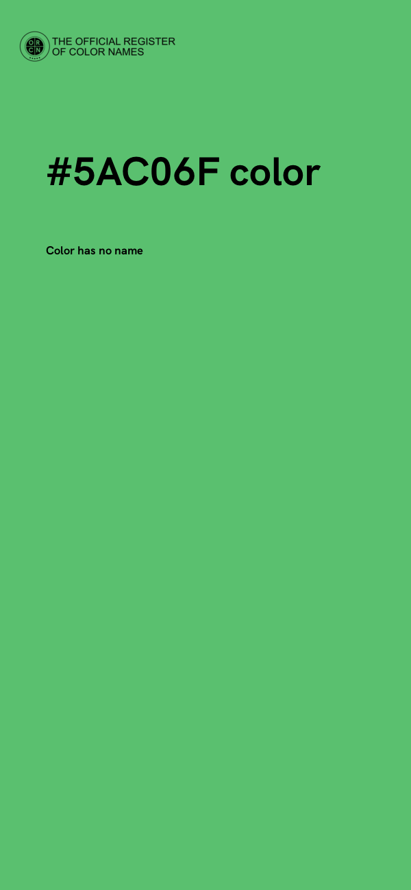 #5AC06F color image