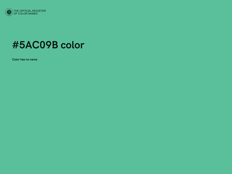 #5AC09B color image