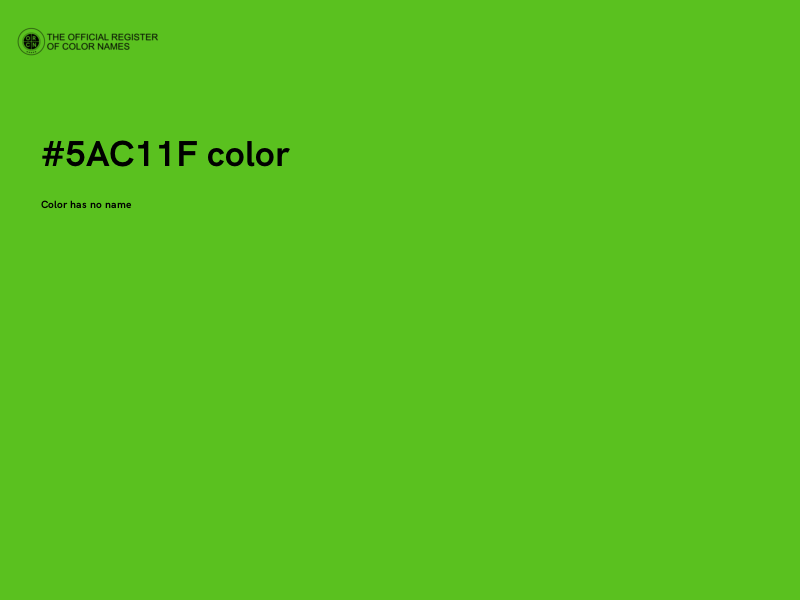 #5AC11F color image
