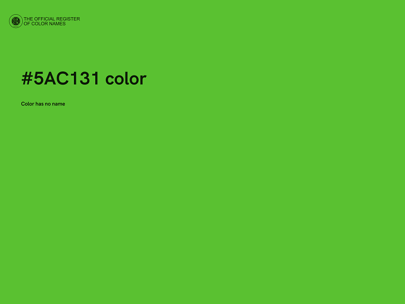 #5AC131 color image