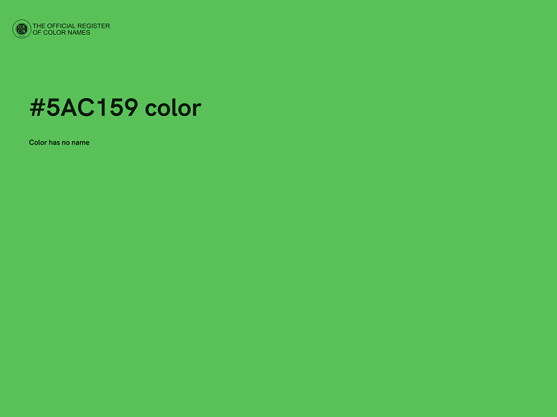 #5AC159 color image