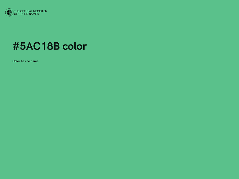 #5AC18B color image