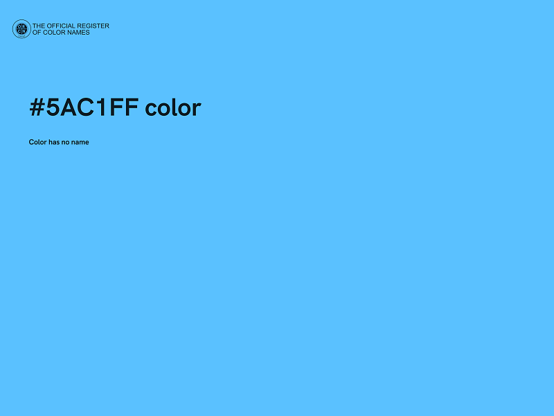 #5AC1FF color image