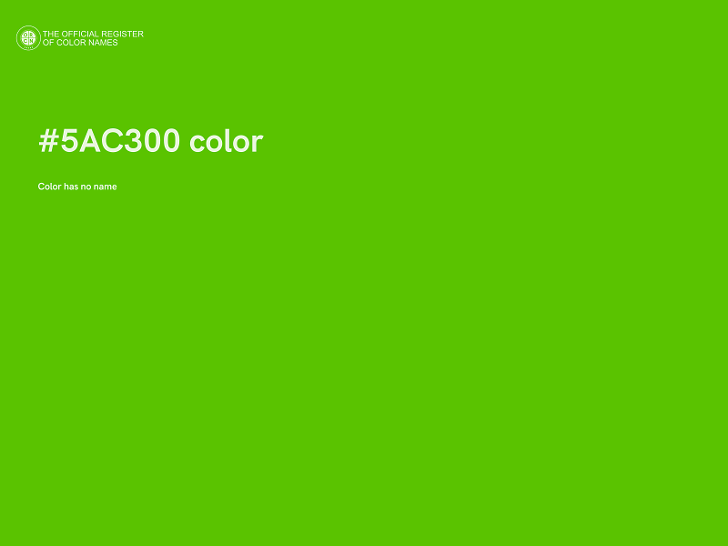 #5AC300 color image