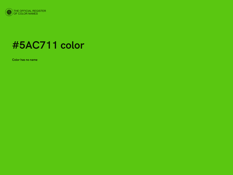 #5AC711 color image