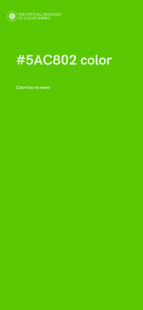 #5AC802 color image