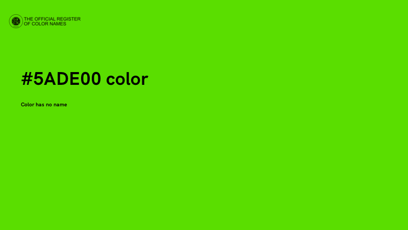 #5ADE00 color image