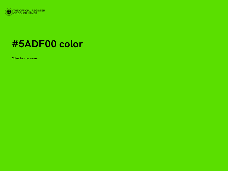 #5ADF00 color image