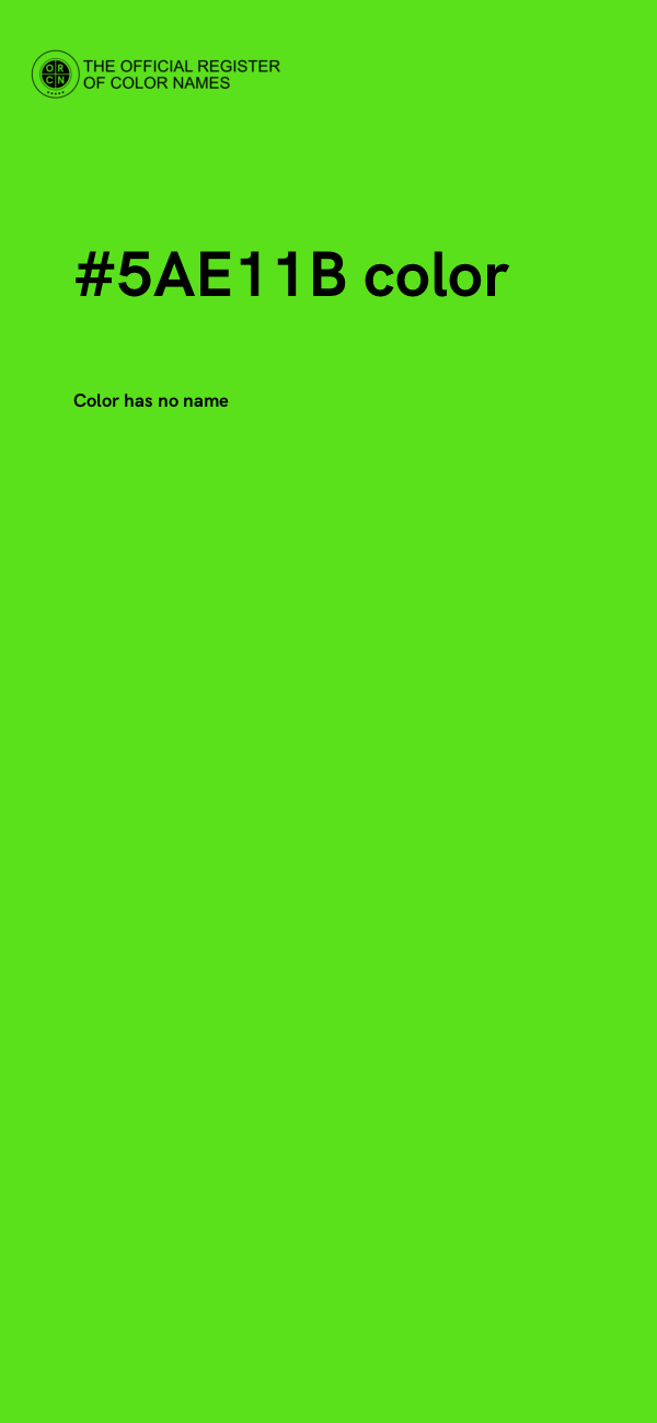#5AE11B color image