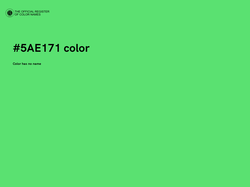 #5AE171 color image
